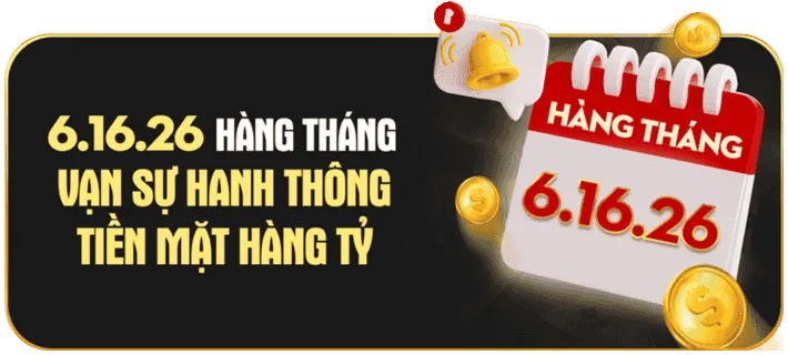 Hình ảnh thưởng nạp tiền và sự kiện đặc biệt